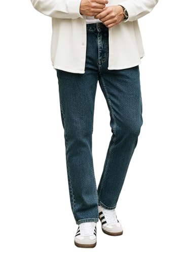Image of Urbano Fashion Men's Regular Fit Heavy Washed Denim Jeans Stretchable
