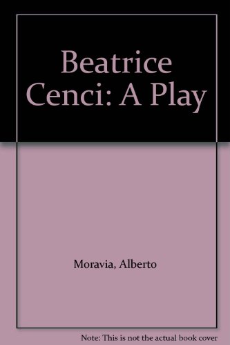 Beatrice Cenci: A Play B001TYJDCW Book Cover