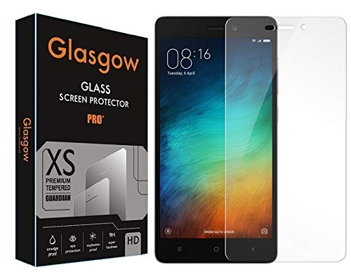 Glasgow Premium Tempered Glass Screen Protector for Mi Redmi 3s Prime [flexible] [Gorilla] Bubble Free Installation [Screatch proof] [Guard] (B0824S22P9) Amazon Price History, Amazon Price Tracker