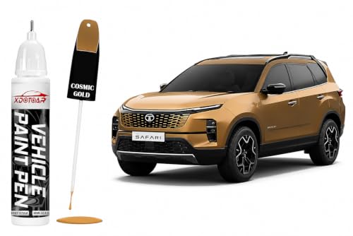 Image of xdotoar Car Touch Up Paint Pen for Tata SAFARI COSMIC GOLD | Factory Color Matched 2K Paint Technology | Car Scratch Remover & Paint Chip Repair | Quick Dry Formula | Rust Protection | 18ml