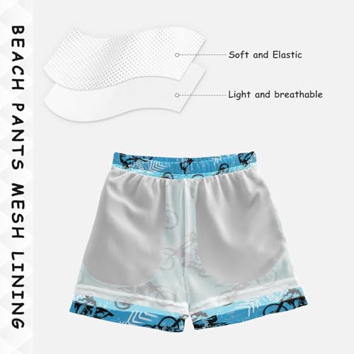 susiyo Boys Swim Trunks Sport Motocross Toddler Swim Shorts Quick Dry Beach Board Shorts Little Boy Bathing Suits Swimwear4
