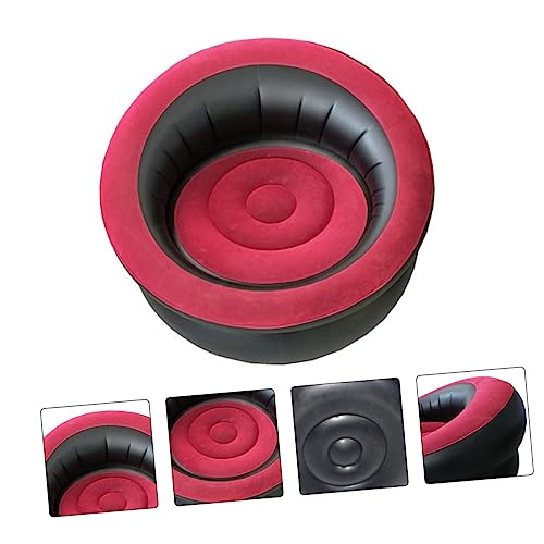 Asiento hinchable portátil y resistente PRETYZOOM sofá inflable de PVC plegable exterior 3