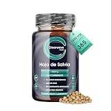 SUMINISTRO PARA 12 MESES: Con 365 tabletas veganas de hojas de salvia en cada frasco, un pedido proporciona todas las tabletas de salvia que necesita durante 12 meses, ¡sin necesidad de comprar varias veces al año! Nuestras tabletas de hojas de salvia no contienen colorantes ni saborizantes artificiales y son 100 % veganas y aptas para vegetarianos.