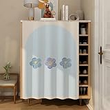 ✔Décoration de la maison: Le rideau d'armoire de séparation peut être utilisé pour les rideaux de cuisine, les armoires à chaussures, les buanderies, les placards, les étagères, les zones sous l'évier ou d'autres espaces de la maison.