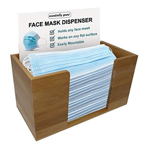 Essentially Yours Bamboo Face Mask Dispenser Cover