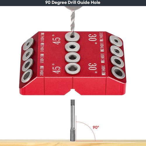 Guide de perçage pour trous droits sans déviation sur poteau - 4
