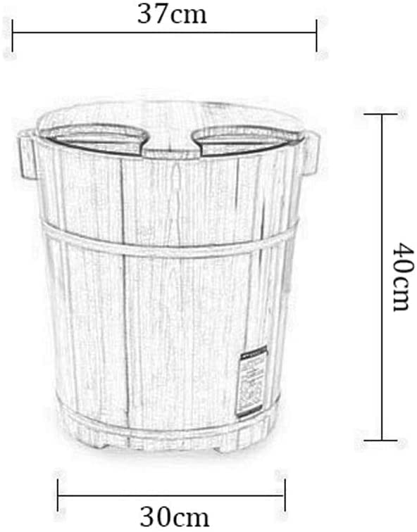 Katzowen Balde de Madera para Spa de Pies miniatura 2