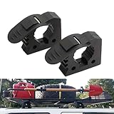 A Rubber Fastening Clip That Can Be Quickly Installed On Vehicles, Suitable For Storing Automotive Parts Such As Snow Shovels And Cleaning Brushes With A Diameter Of 3-4cm (Black, 2PC)