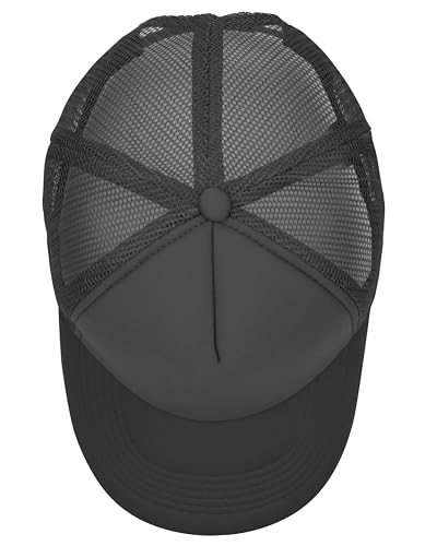 Image of Gelante 12 Pcs Sublimation Blank Trucker Hats - 5 Panel Mesh Snapback Baseball Cap Bulk
