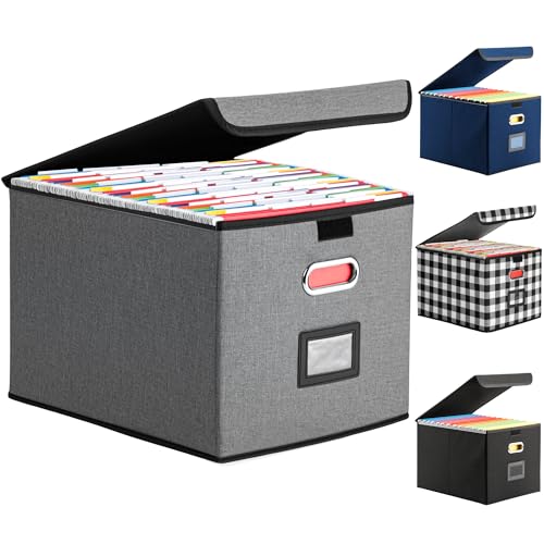 6 Best Collapsible File Boxes For Home Office Storage