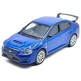 1:43 Scale 2020 Impreza WRX STI S209 Model Toy Car Diecast Toy Vehicle Racing Sports Sedan Metal Alloy Children’s Pull Back Vehicle,Mens Collection Toys for Boys Kids Gifts, Cake Topper,Blue