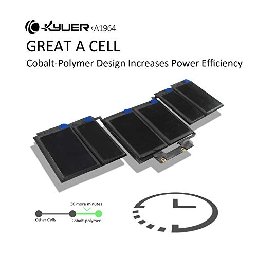 Batterie A1964 pour MacBook Pro 13 A1989 Mid 2018 2019 - 3