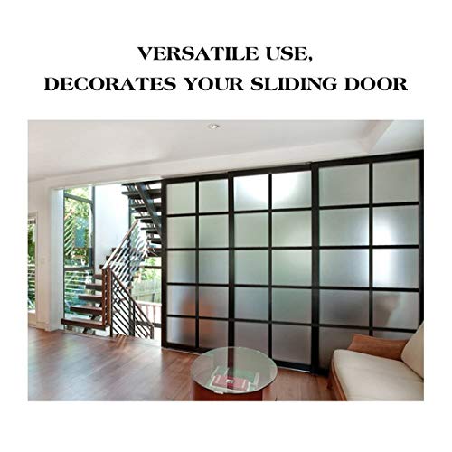 Image of AGOG Bedroom Privacy Window PVC Waterproof Vinyl Frosted Glass Film Sheets Sticker (White)