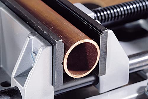 wolfcraft Quick-Action Vice, 100 mm - with Quick Adjustment - Clamping jaw Professional with V-Slots - for Drill Stands and workbenches - Clamping Force 200 kg - 3410000 6 wolfcraft Quick-Action Vice, 100 mm - with Quick Adjustment - Clamping jaw Professional with V-Slots - for Drill Stands and workbenches - Clamping Force 200 kg - 3410000 - Image 6