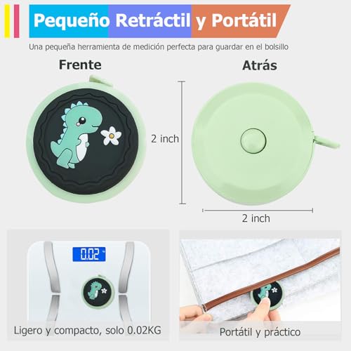 La Mejor Recopilación de Cintas métricas disponible en línea. 6 Cintas métricas marca MOSU (3)