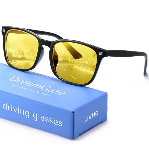 livho Gaming Blue Light Blocking Glasses for Better Sleep, Premium