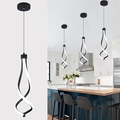 HLILCEH 14W Modern Pendant Light Cover