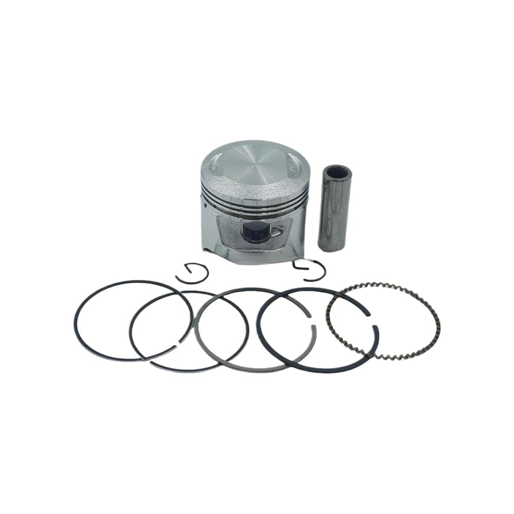 Set Fasce Pistone per Moto Compatibile con Veicoli Curved JH70 Motore 47MM