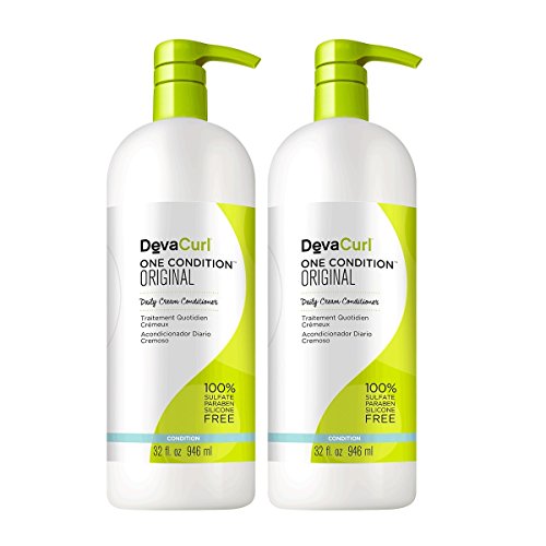 DevaCurl One Condition Daily Cream Conditioner, Original 32 Fl Oz (Pack of 2)