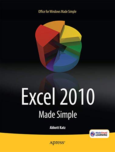 Excel 2010 Made Simple view 2