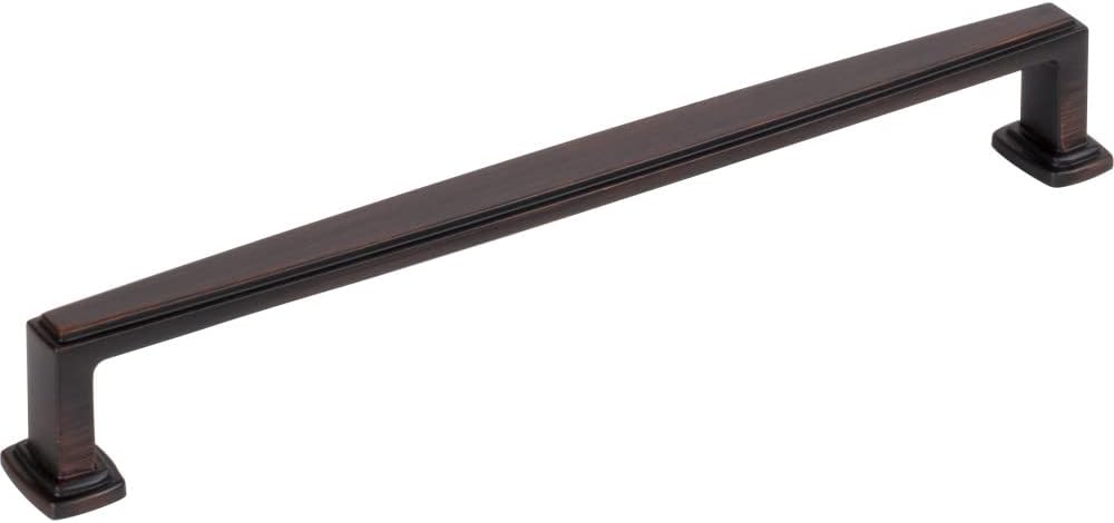 Jeffrey Alexander 192 mm Center-to-Center Brushed Oil Rubbed Bronze Richard Cabinet Pull