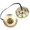 Tibetan Tingsha Cymbals, Tibetan Yoga Meditation Cymbals Bell,6.5 cm Meditation Chime Bells,Handcrafted Tibetan Meditation Bell Buddhist Percussion Instrument(1#) #5