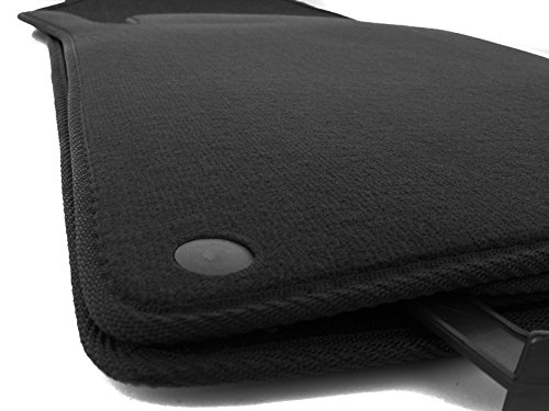 Tapis de sol pour mercedes classe c w203 s203 original tapis de qualité velours 4 parties noir