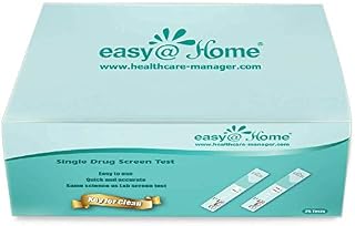 25 Pack Easy@home Marijuana (thc) Single Panel Drug Tests Kit - #EDTH-114
