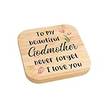 Regalo para madrina para mamá, dios, madre, regalos para mujeres, la mejor propuesta de madrina, padrinos de Dios, padres, regalos de propuesta, regalos para el día de la madre, regalo de cumpleaños