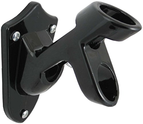 Flagtrends 2 Position Black Metal Flag Holder Bracket