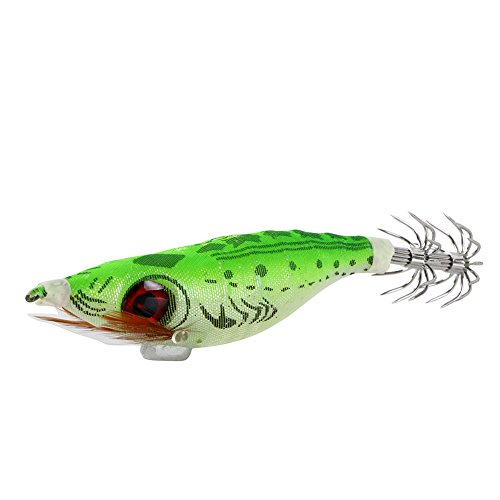 Free Fisher 24 Pcs Squid Jig,Glow Squid Jigs Saltwater Fishing Lures 24Pcs Shrimp Prawn Lures Luminous For Cuttlefish Octopus Fishing Lures Kit #TOP7