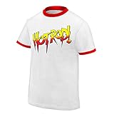 WWE Authentic Wear Rowdy Roddy Piper Hot Rod T-Shirt White 2XL