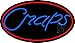 The Sign Store N105-14269 Cursive Letter Craps 3 Neon Sign44; 17 x 3 x 30 in.