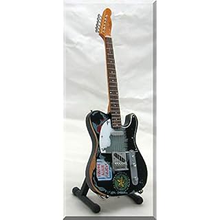 Joe Strumer The Clash Guitare miniature - Les Beatles, Paul McCartney, John Lennon, RIngo Starr, George Harrison