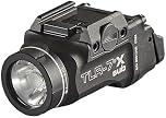 Streamlight 69407 TLR-7 X sub USB 500-Lumen 5000-Candela Weapon Light Designed Exclusively and Solely for 1913 Short Railed Subcompact Handguns, Includes Mounting Kit and Keys, Black