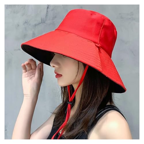 New Korean-Style UV-Blocking Beach Sun Hat for Men and Women, Foldable and Porta3