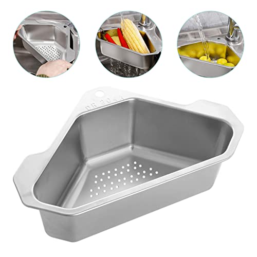 Colador triangular de acero inoxidable para cocina miniatura 5