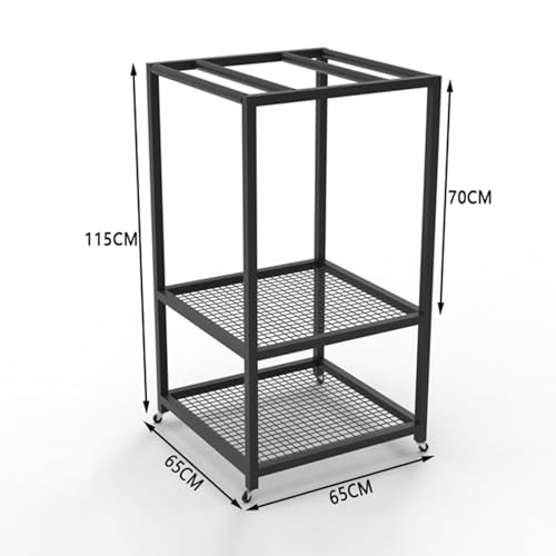 Soporte de metal para raquetas con acabado resistente y base para pelotas 3