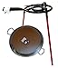 Paella Set de cuisson - 350 mm-double - 46 cm-Poêle à Paella-Acier poli