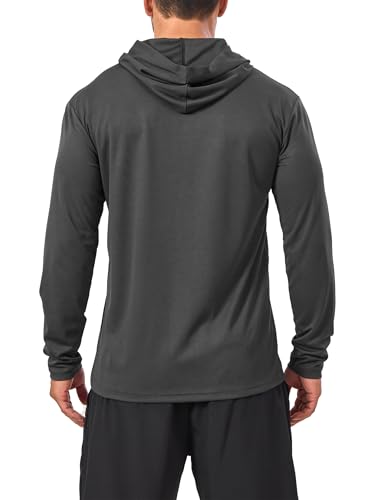 Sun Hoodie Mens Long Sleeve UV Protection SPF Lightweight Quick Dry Athletic Fishing Outdoor Hiking Swimming Rash Guard4