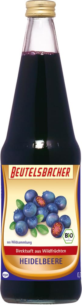 Bio Heidelbeersaft 6 x 0,70 L
