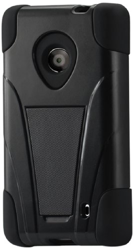 Reiko Silicon Case/Protector Cover for Nokia Lumia 520/521 - Non-Retail Packaging - Black