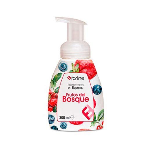 Sabonete de mão em espuma Farline frutos da floresta 300 ml (frutas da floresta)