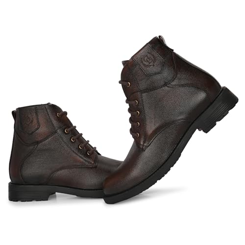 Image of GALEX Leather Boots for Men | Trendy, Stylish & Casual Boots