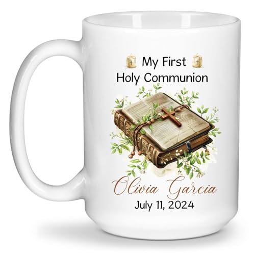 Personalized First Holy Communion Mug