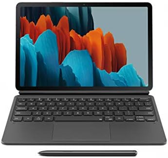 Samsung Galaxy Tab S7 and S7 5G Book Cover Keyboard, EF-DT870UBEGUJ, Black