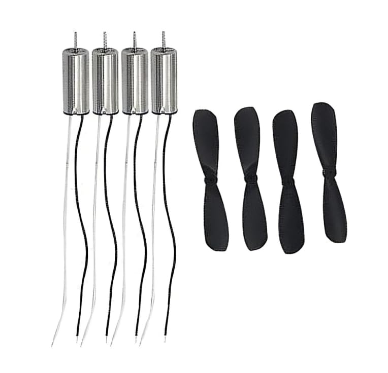 716 Coreless Brushed Motor Set 45000RPM & 45mm Propeller CW CCW for Drone-image-38