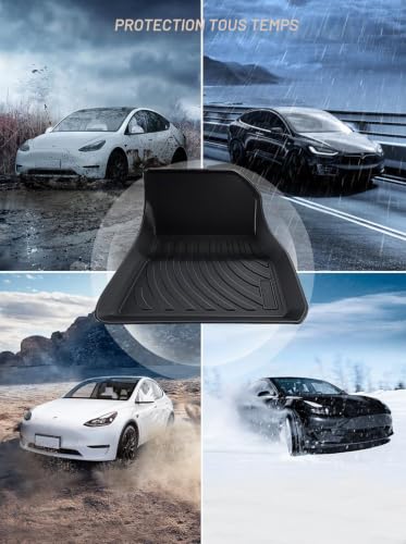 Tapis de sol Tesla Model 3 Highland accessoire coffre TPE imperméable noir
