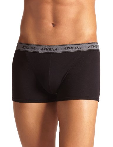 Athena LD40 Basic Boxeur - Lot de 4 - Homme - Noir - 3XL