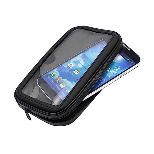 SUPVOX 1Pc Cycling Phone Bag Handlebar Pouch with for GPS Black Bike Frame Bag for Secure Storage Outdoor Rides for Long Distance Cycling